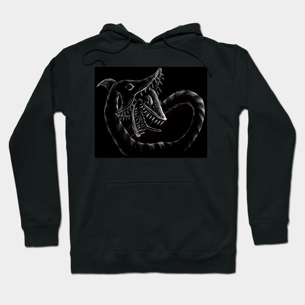 sandworm in darkness Hoodie by wintereagle